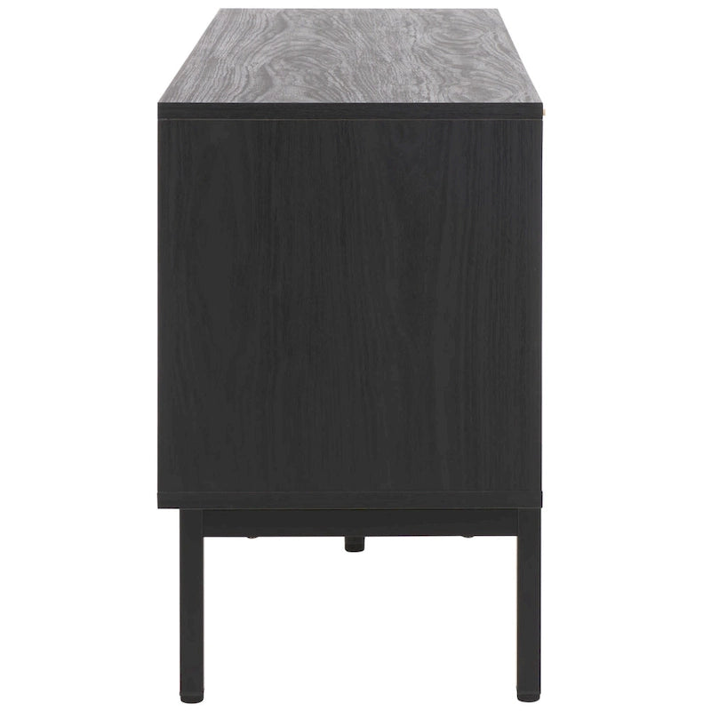 Meuble TV/multimédia Deandra à 4 portes SAFAVIEH (convient aux téléviseurs à écran plat jusqu'à 65 pouces) - 154,4 cm x 44,9 cm x 62,5 cm - 61Lx18Px25H