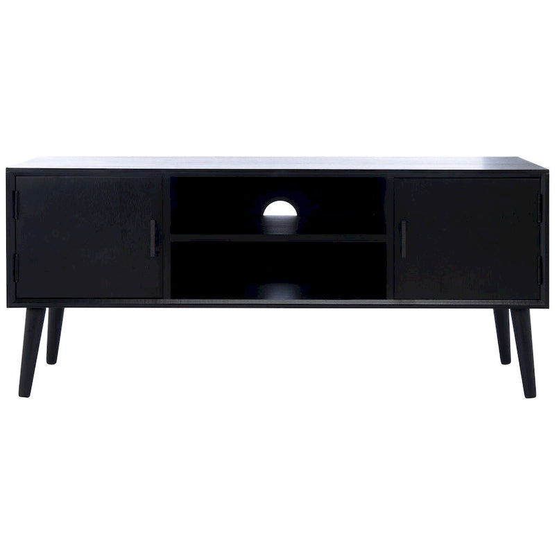 Meuble TV de rangement Maegan Mid-Century 120 cm SAFAVIEH - 120 cm L x 40 cm l x 51 cm H - 120L x 40l x 51H