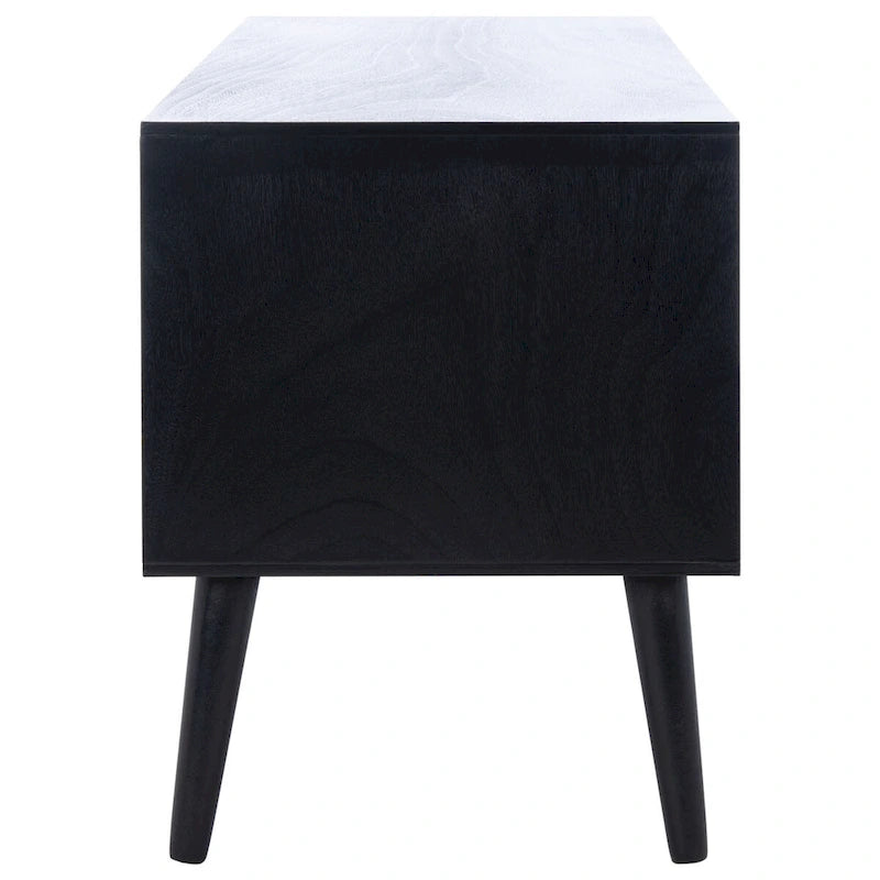 Meuble TV de rangement Maegan Mid-Century 120 cm SAFAVIEH - 120 cm L x 40 cm l x 51 cm H - 120L x 40l x 51H