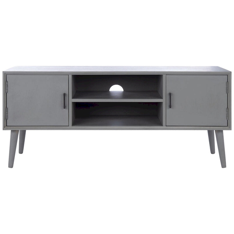 Meuble TV de rangement Maegan Mid-Century 120 cm SAFAVIEH - 120 cm L x 40 cm l x 51 cm H - 120L x 40l x 51H