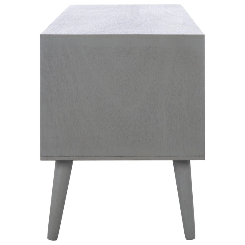 Meuble TV de rangement Maegan Mid-Century 120 cm SAFAVIEH - 120 cm L x 40 cm l x 51 cm H - 120L x 40l x 51H