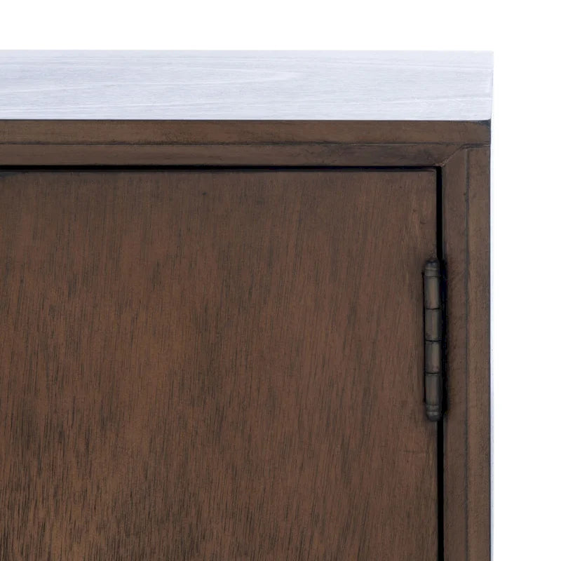 Meuble TV de rangement Maegan Mid-Century 120 cm SAFAVIEH - 120 cm L x 40 cm l x 51 cm H - 120L x 40l x 51H