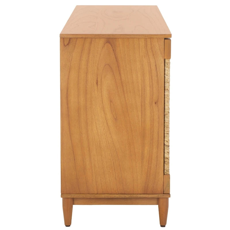 Buffet 4 portes Nedime Banana Stem SAFAVIEH Couture – 69,8 po L x 18,1 po P x 32 po H – 70x32x18H