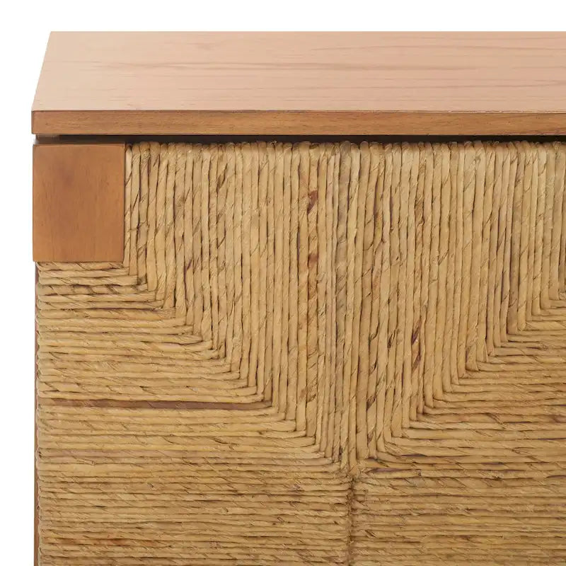 Buffet 4 portes Nedime Banana Stem SAFAVIEH Couture – 69,8 po L x 18,1 po P x 32 po H – 70x32x18H