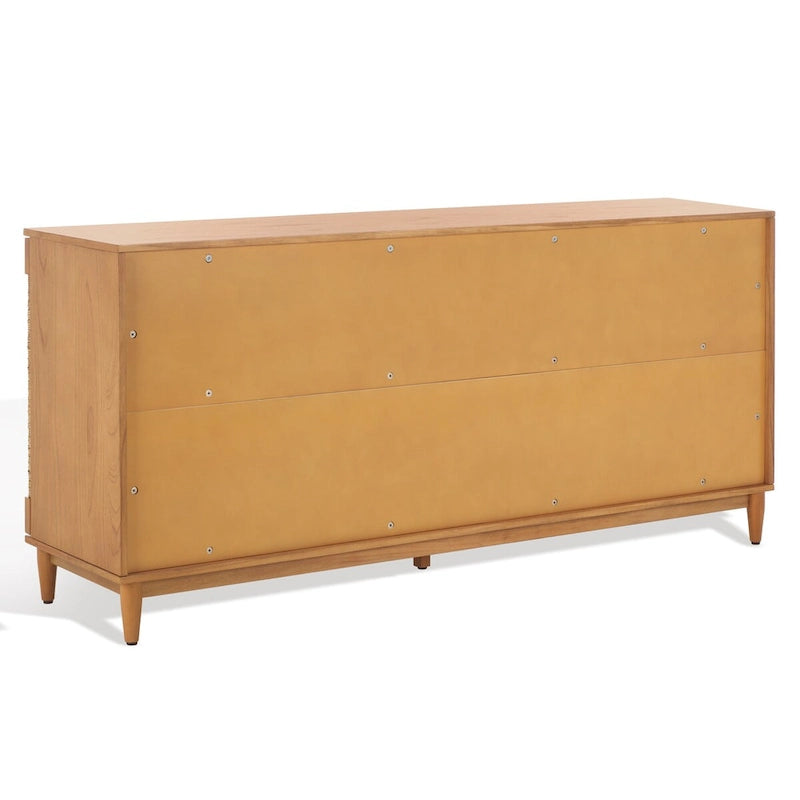 Buffet 4 portes Nedime Banana Stem SAFAVIEH Couture – 69,8 po L x 18,1 po P x 32 po H – 70x32x18H