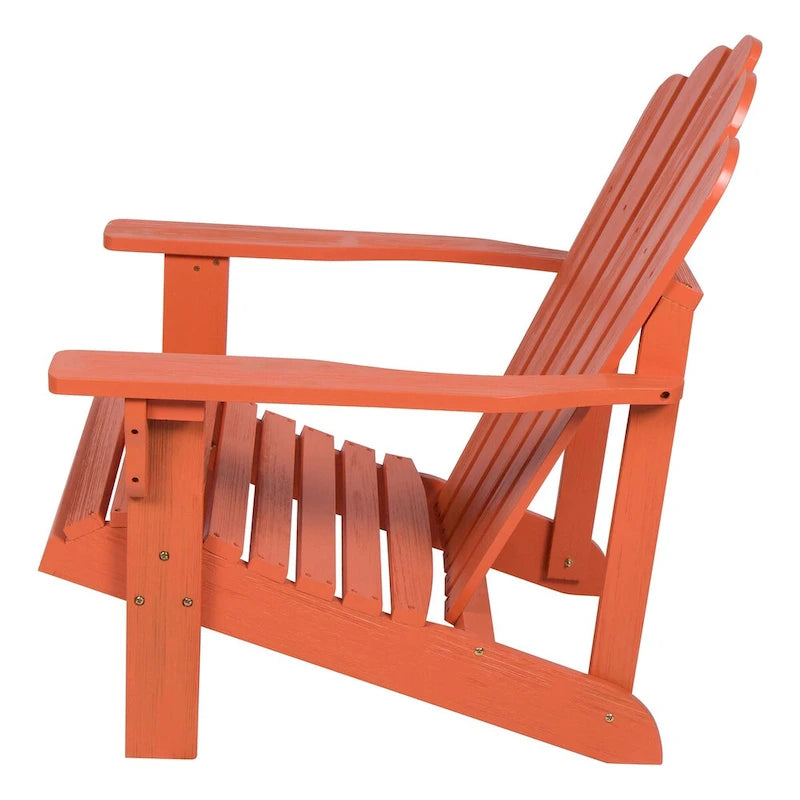 Chaise Adirondack d'extérieur en bois résistant aux intempéries Westport
