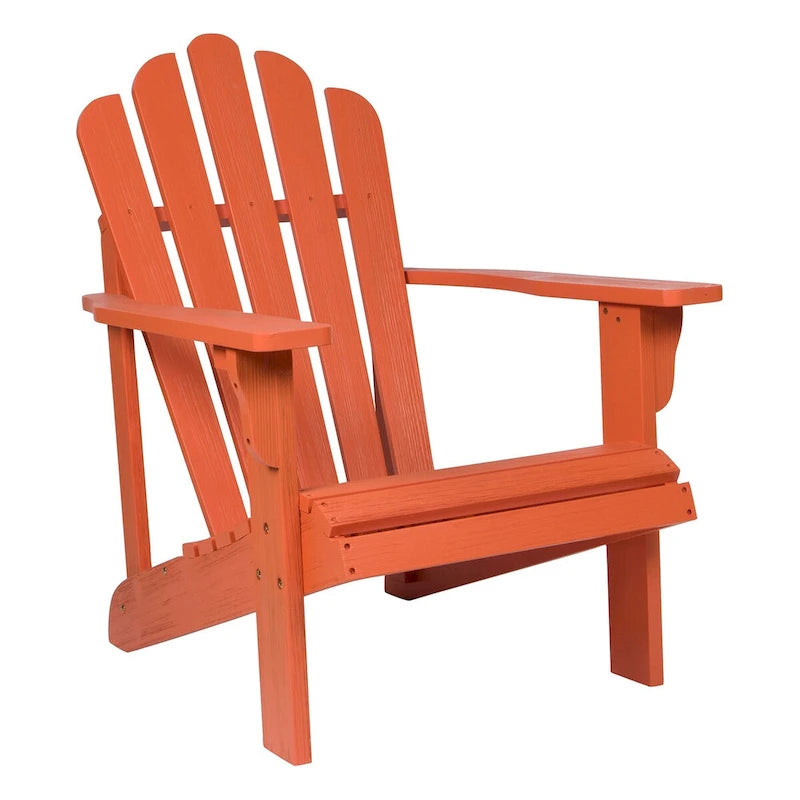 Chaise Adirondack d'extérieur en bois résistant aux intempéries Westport