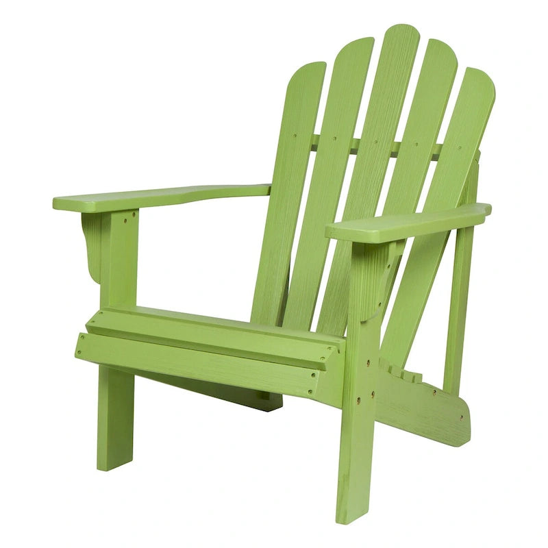 Chaise Adirondack d'extérieur en bois résistant aux intempéries Westport
