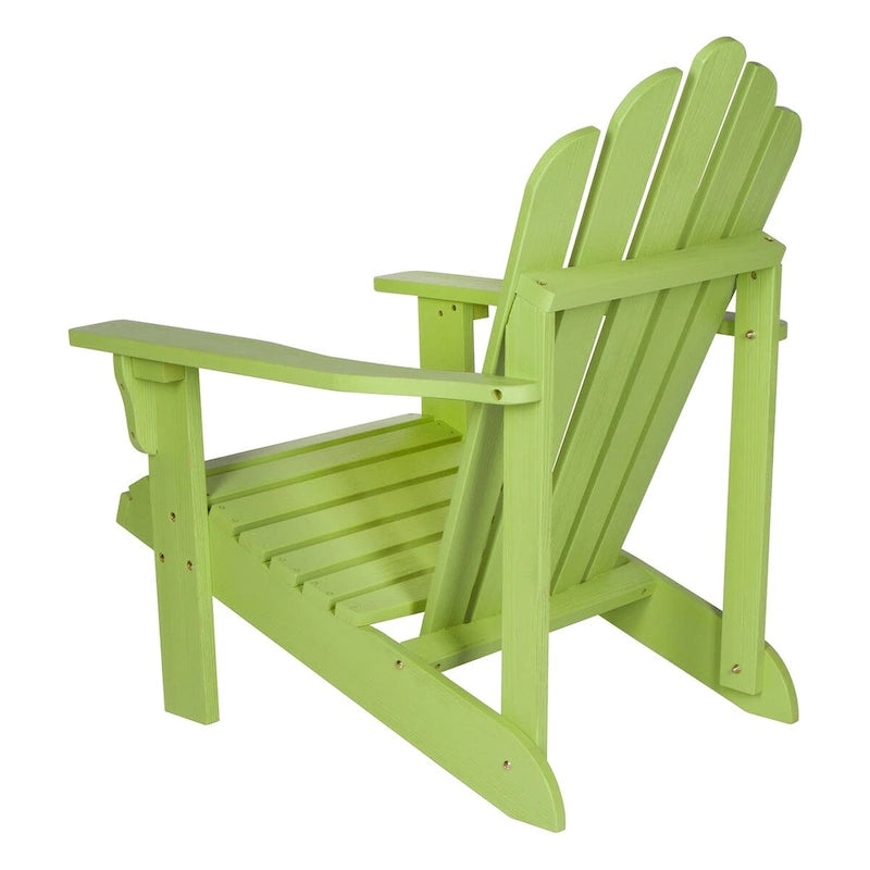 Chaise Adirondack d'extérieur en bois résistant aux intempéries Westport