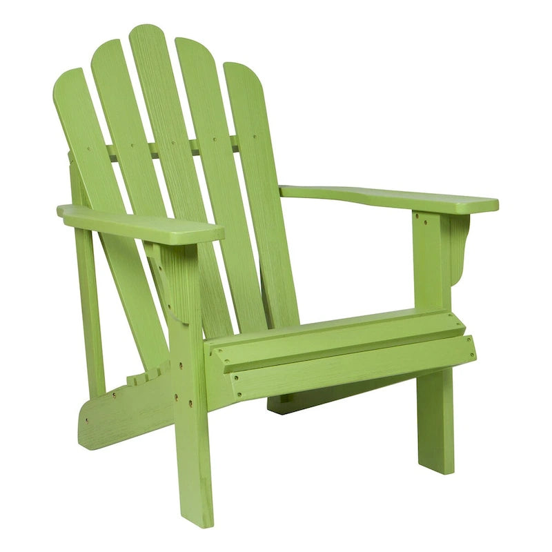 Chaise Adirondack d'extérieur en bois résistant aux intempéries Westport