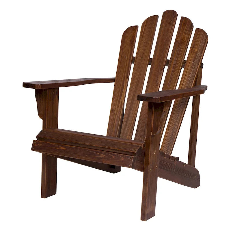 Chaise Adirondack d'extérieur en bois résistant aux intempéries Westport