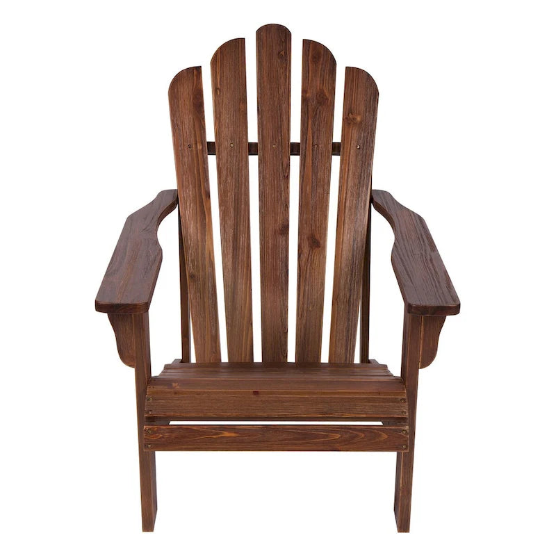 Chaise Adirondack d'extérieur en bois résistant aux intempéries Westport