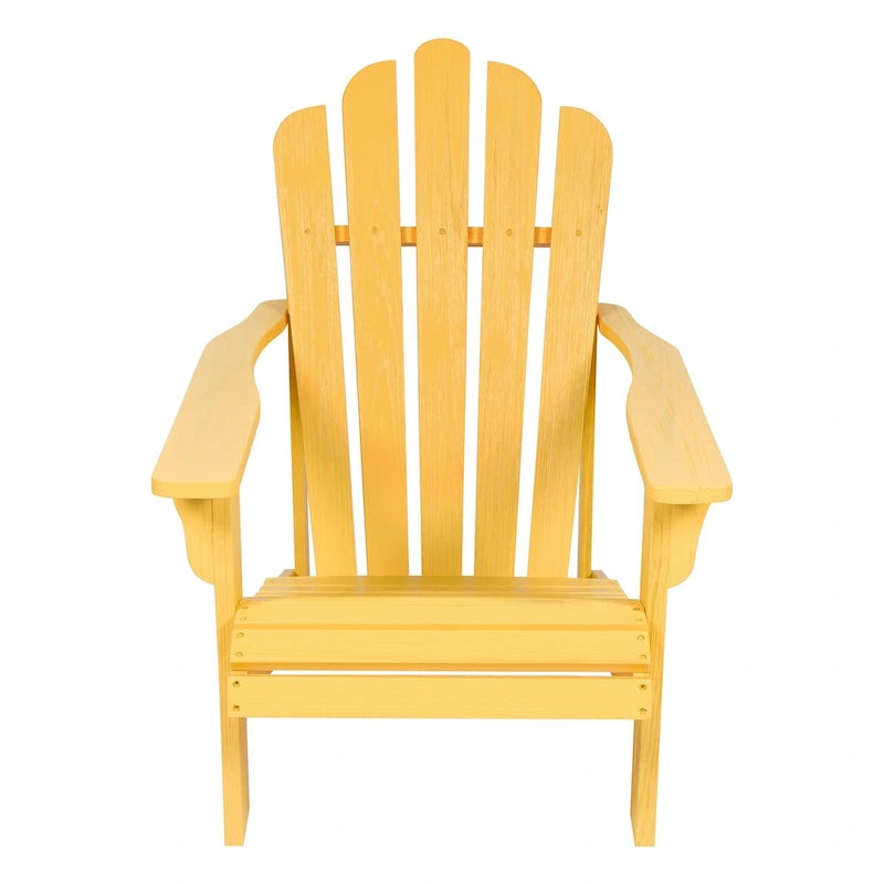 Chaise Adirondack d'extérieur en bois résistant aux intempéries Westport