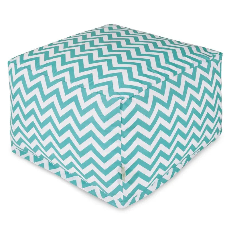 Grand pouf Zig-zag d'intérieur/extérieur Majestic Home Goods