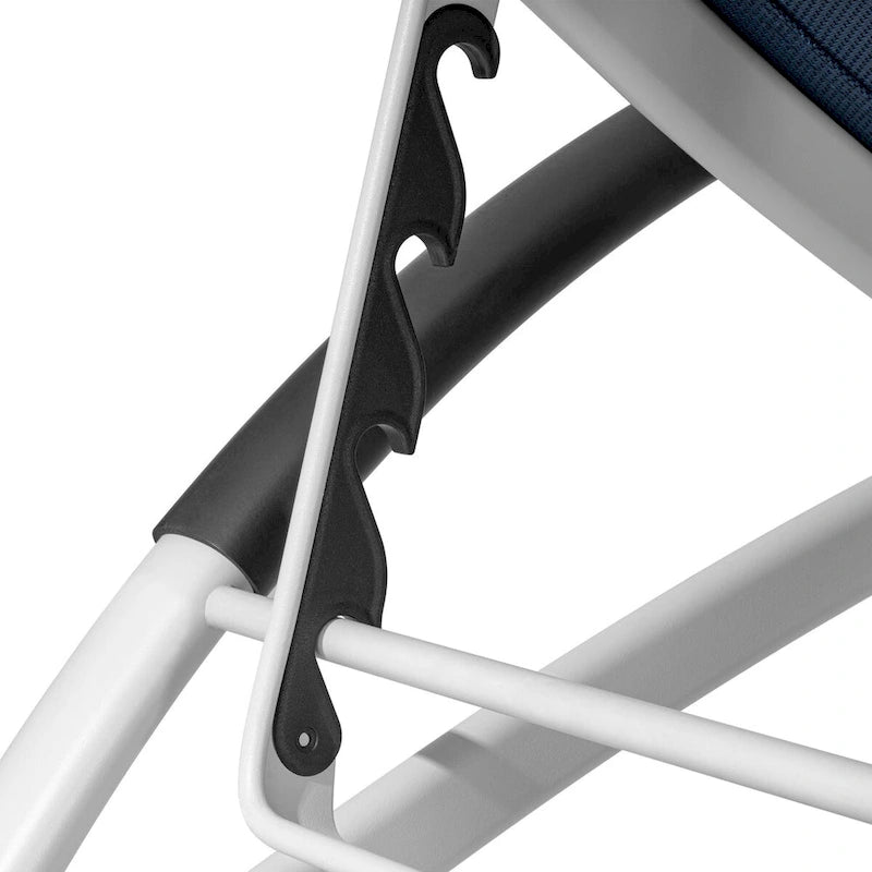 Ensemble de chaises longues pliantes réglables et portables avec table pour l'extérieur