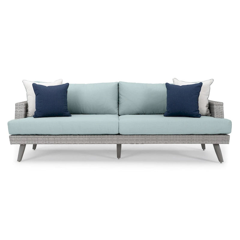 Ensemble de mobilier de jardin Portofino Casual 7 pièces avec sièges pivotants Sunbrella