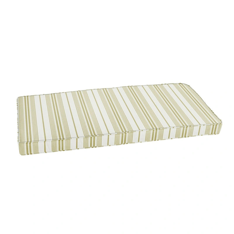 Coussin de banc d'extérieur Sorra Home Outdura à bordure cordée