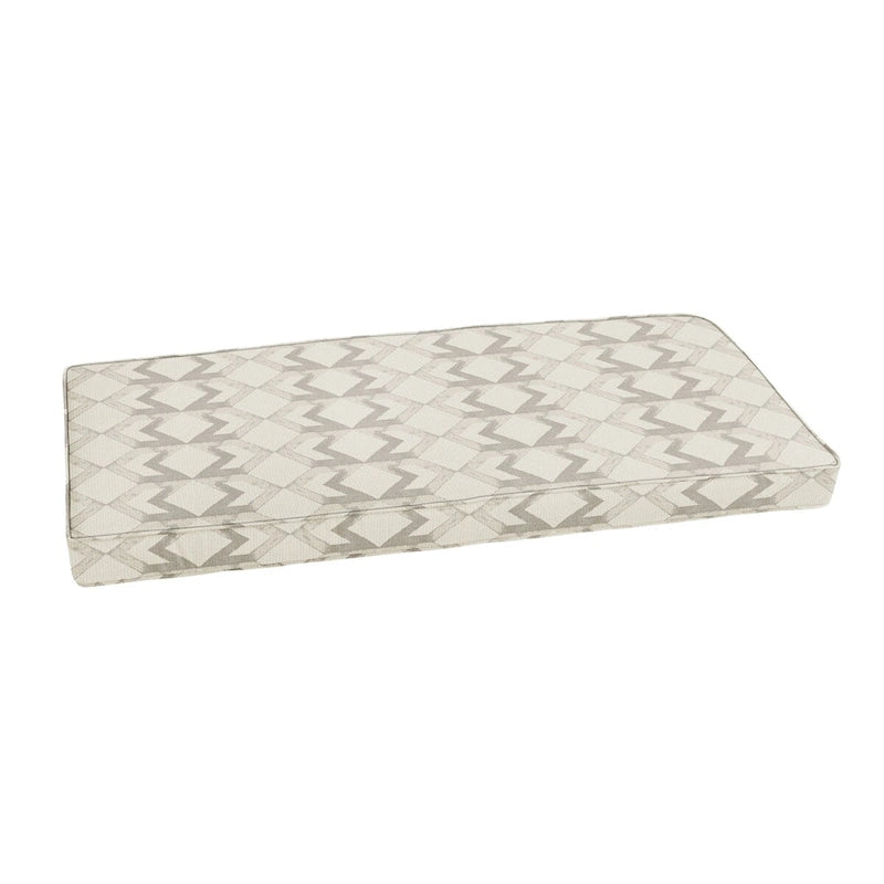 Coussin de banc d'extérieur Sorra Home Outdura à bordure cordée