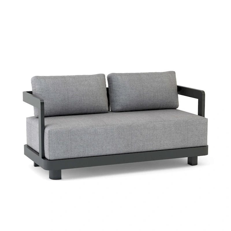 GranadaDeep Seating Aluminum Loveseat