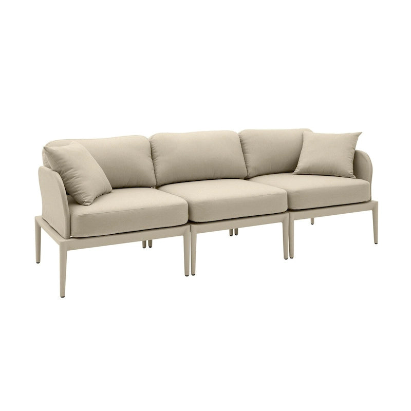 Canapé d'extérieur modulaire Kapri