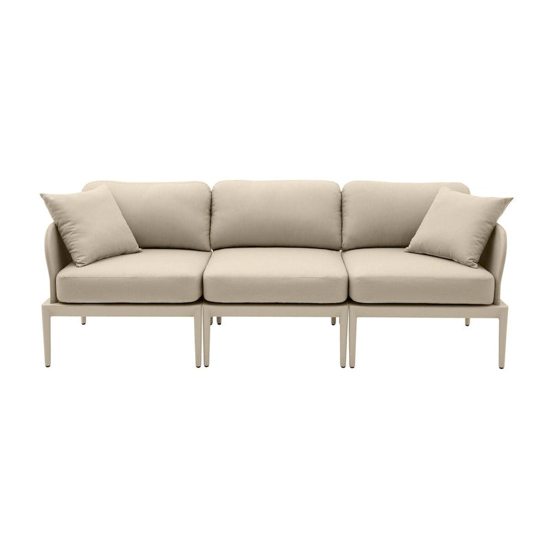 Canapé d'extérieur modulaire Kapri