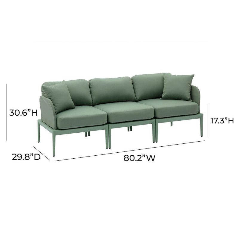 Canapé d'extérieur modulaire Kapri