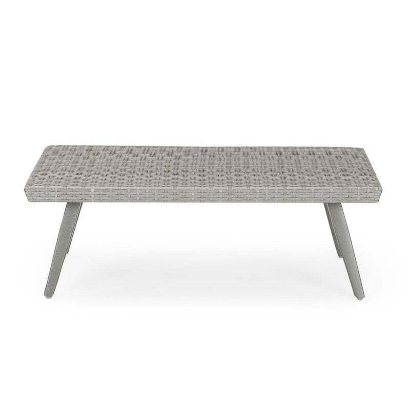 Portofino Casual 4 Piece Sunbrella Outdoor Patio Loveseat Group