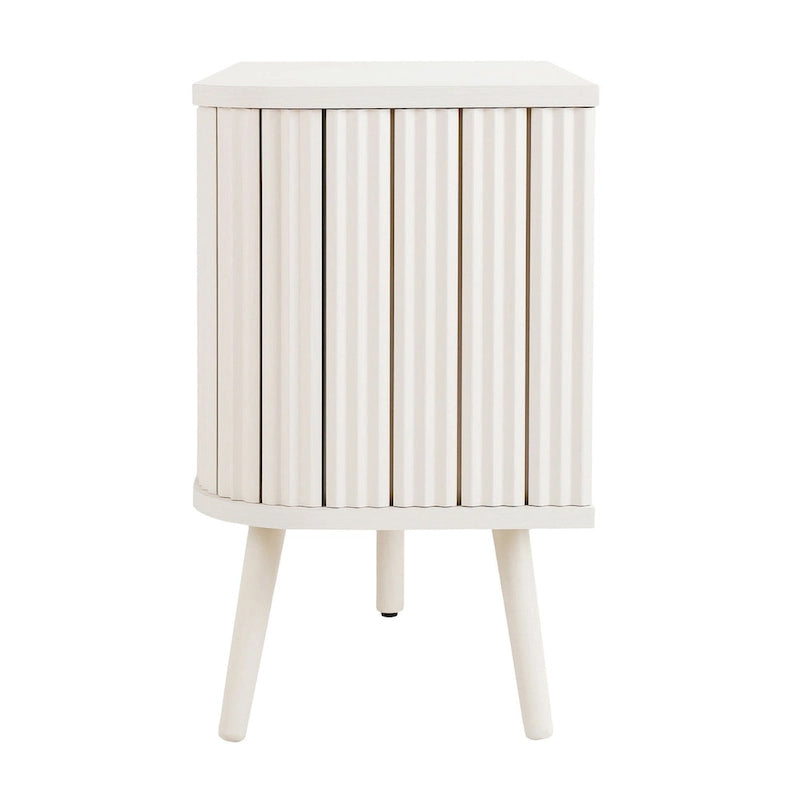 Meuble TV incurvé de ferme Finley de 178 cm avec tiroir et portes de rangement, compatible avec les téléviseurs jusqu'à 190,5 cm, avec gestion des câbles, par JONATHAN Y