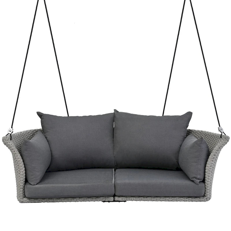 2-Person Porch Swing With Ropes