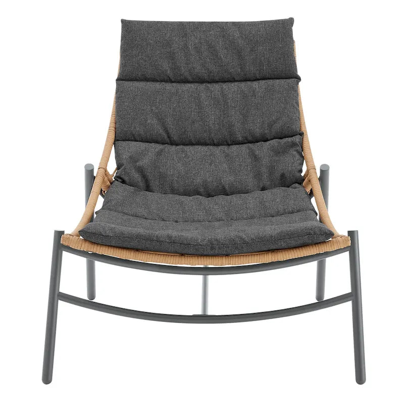 Ensemble de conversation de patio moderne 3 pièces Sunset Manhattan Comfort