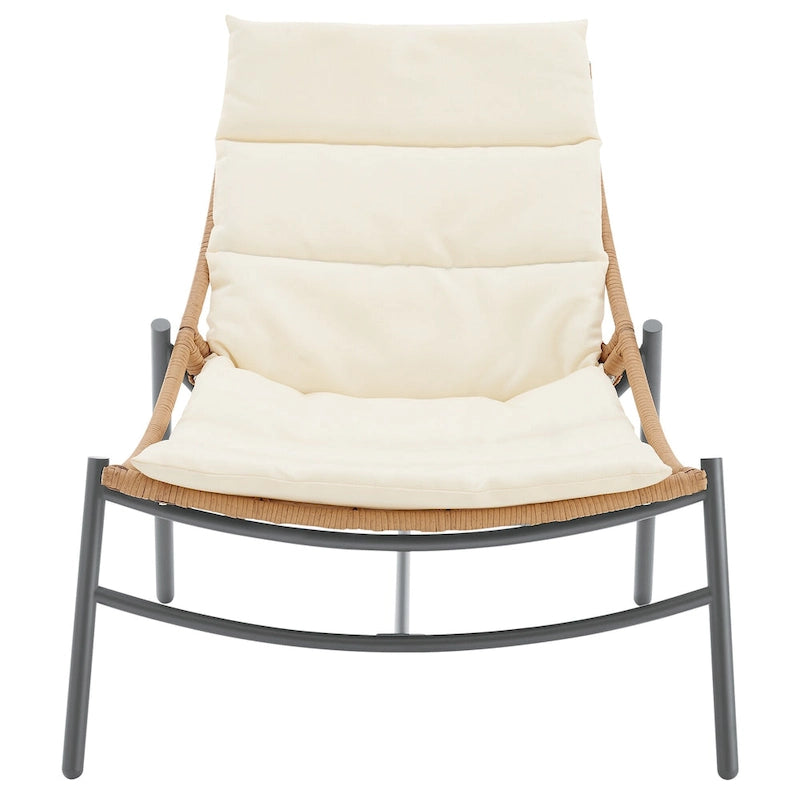 Ensemble de conversation de patio moderne 3 pièces Sunset Manhattan Comfort