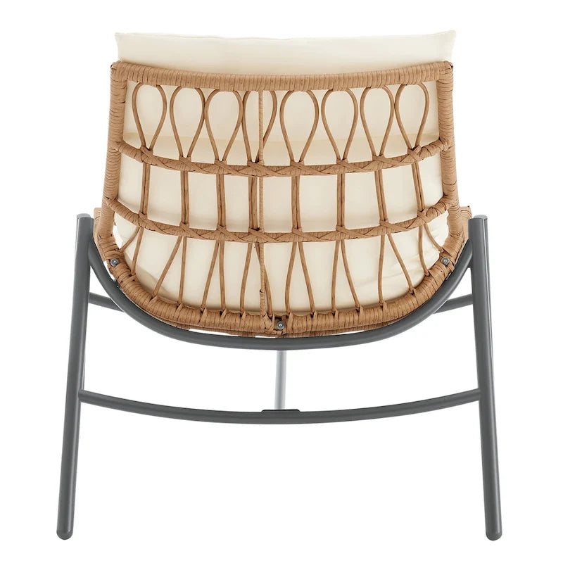 Ensemble de conversation de patio moderne 3 pièces Sunset Manhattan Comfort