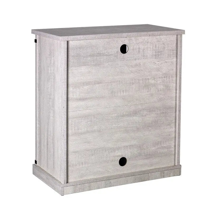 Meuble TV compact de 32 po pour téléviseurs de 40 po avec portes de grange - 32 po de largeur