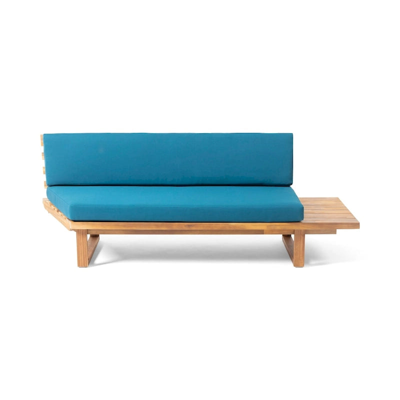 Mobilier de jardin contemporain : ensemble de canapés modulables 5 pièces