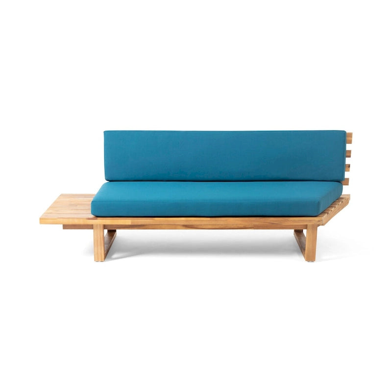 Mobilier de jardin contemporain : ensemble de canapés modulables 5 pièces