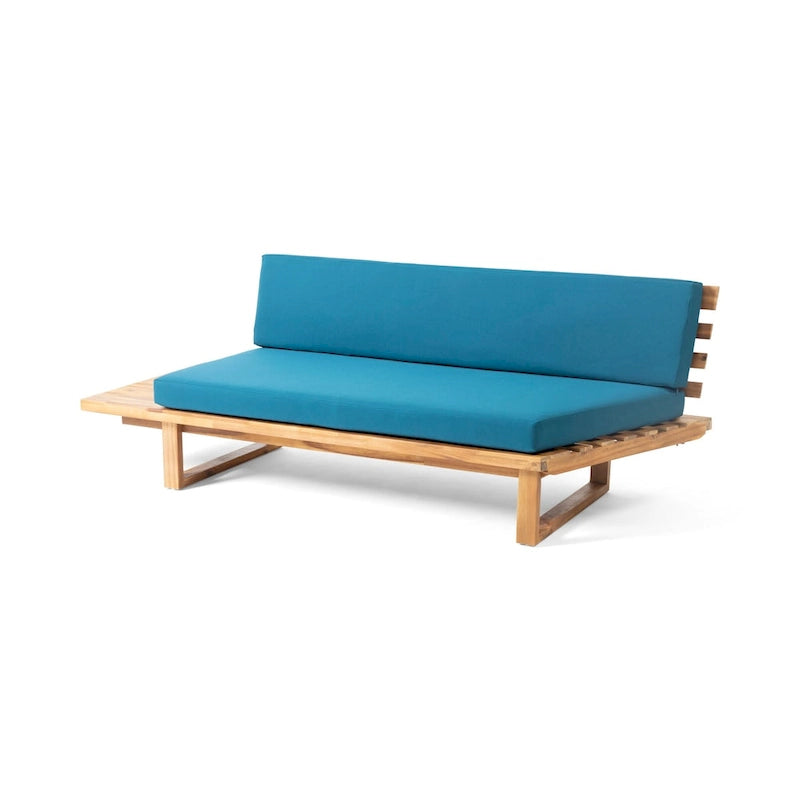 Mobilier de jardin contemporain : ensemble de canapés modulables 5 pièces