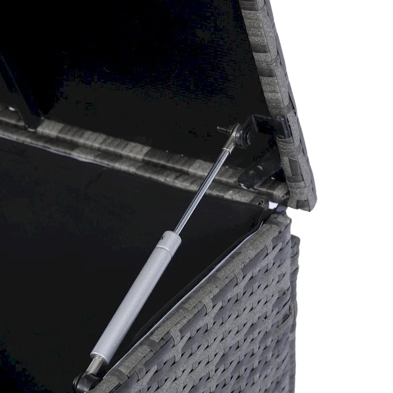 Ensemble de canapé d'angle en rotin de 8 pièces pour terrasse