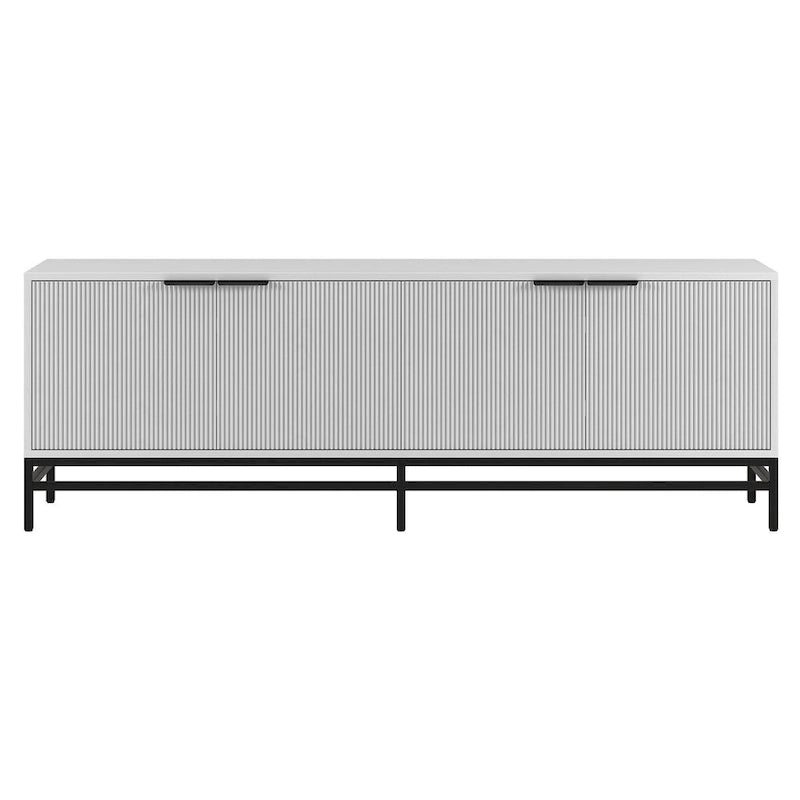 Meuble TV rectangulaire Montello pour téléviseurs jusqu'à 78 po - 70 de large