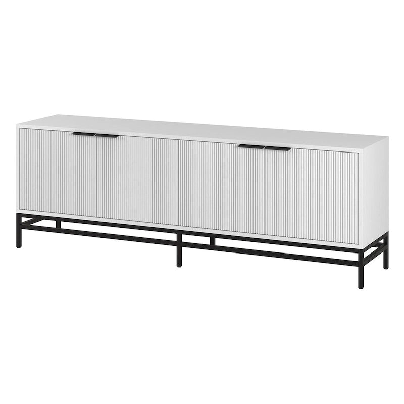 Meuble TV rectangulaire Montello pour téléviseurs jusqu'à 78 po - 70 de large