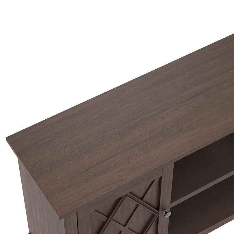 70 Farmhouse TV Stand Console for TVs up to 75 inch - Easy Assembly - 70 in Width