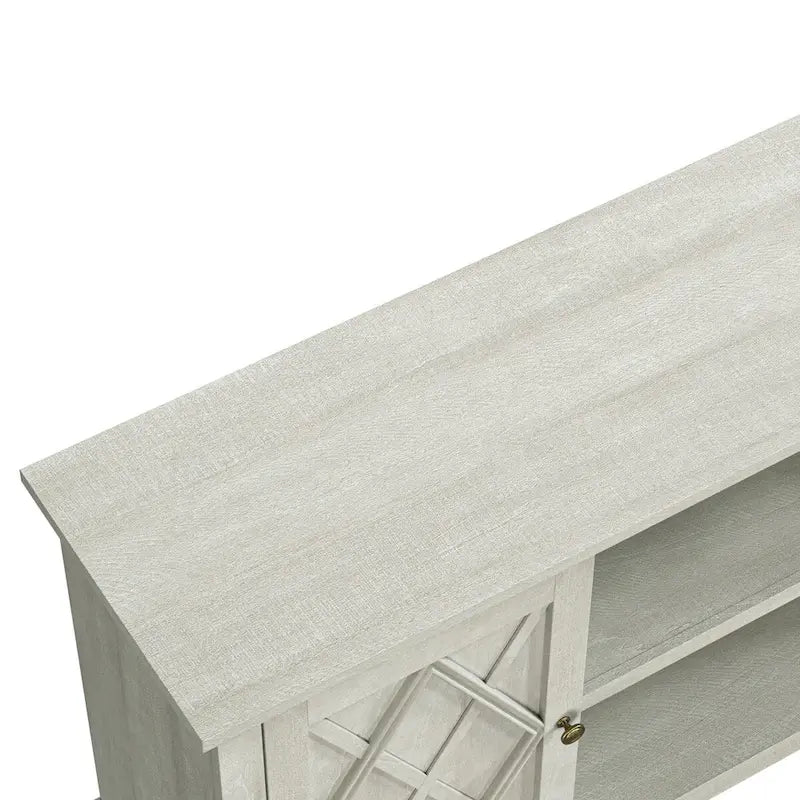 70 Farmhouse TV Stand Console for TVs up to 75 inch - Easy Assembly - 70 in Width
