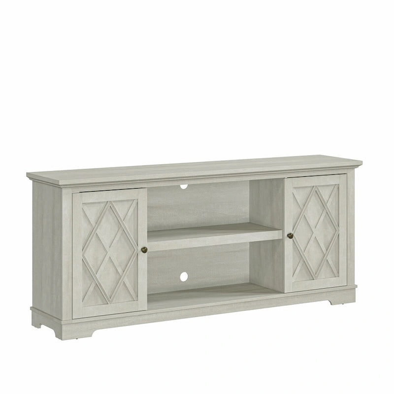 70 Farmhouse TV Stand Console for TVs up to 75 inch - Easy Assembly - 70 in Width