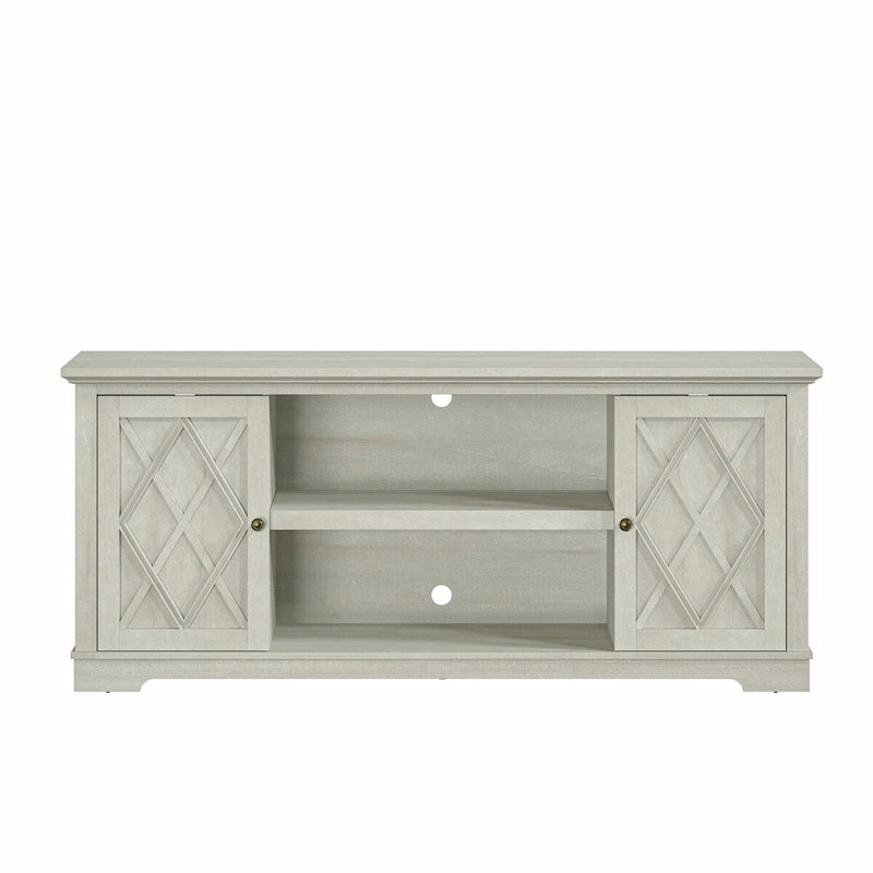70 Farmhouse TV Stand Console for TVs up to 75 inch - Easy Assembly - 70 in Width