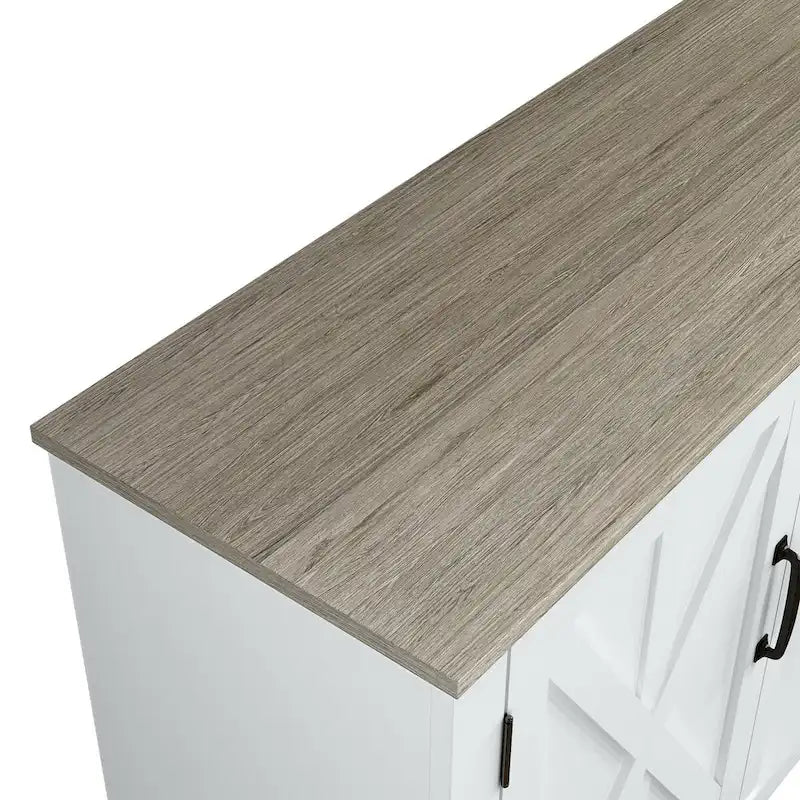Meuble TV de ferme 70 po pour téléviseurs jusqu'à 75 po - 70 po de largeur