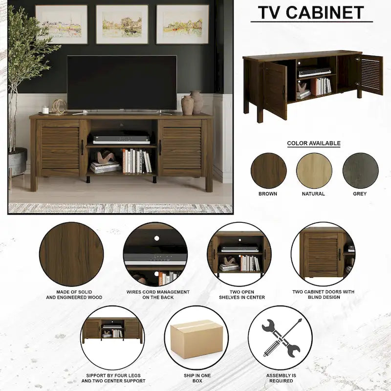 Meuble TV Vintage CraftPorch
