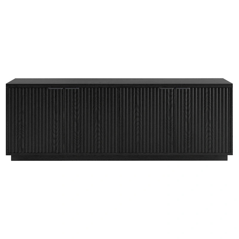Meuble TV rectangulaire Mansfield pour téléviseurs jusqu'à 78 po - 70 de large