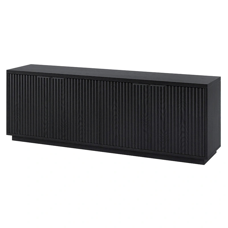 Meuble TV rectangulaire Mansfield pour téléviseurs jusqu'à 78 po - 70 de large