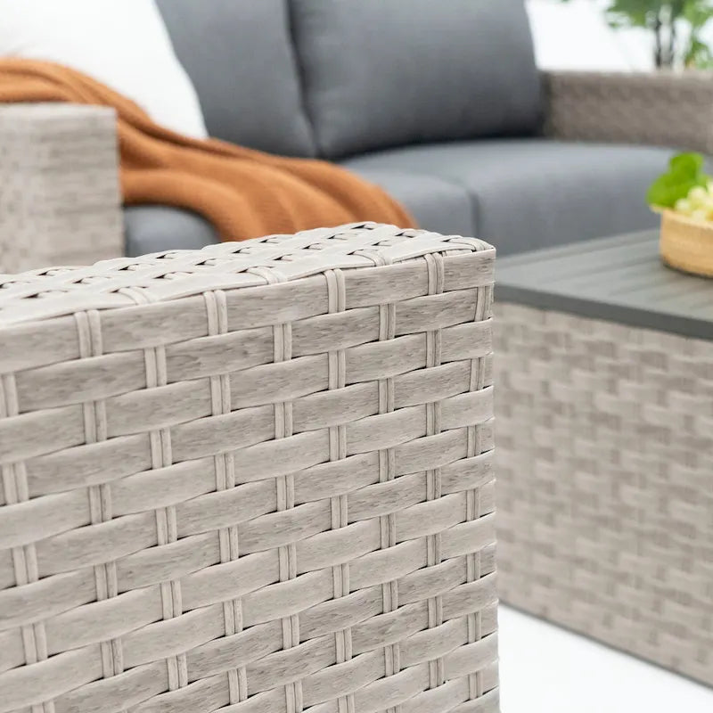 Ensemble de mobilier de jardin Avalon Bay 9 pièces