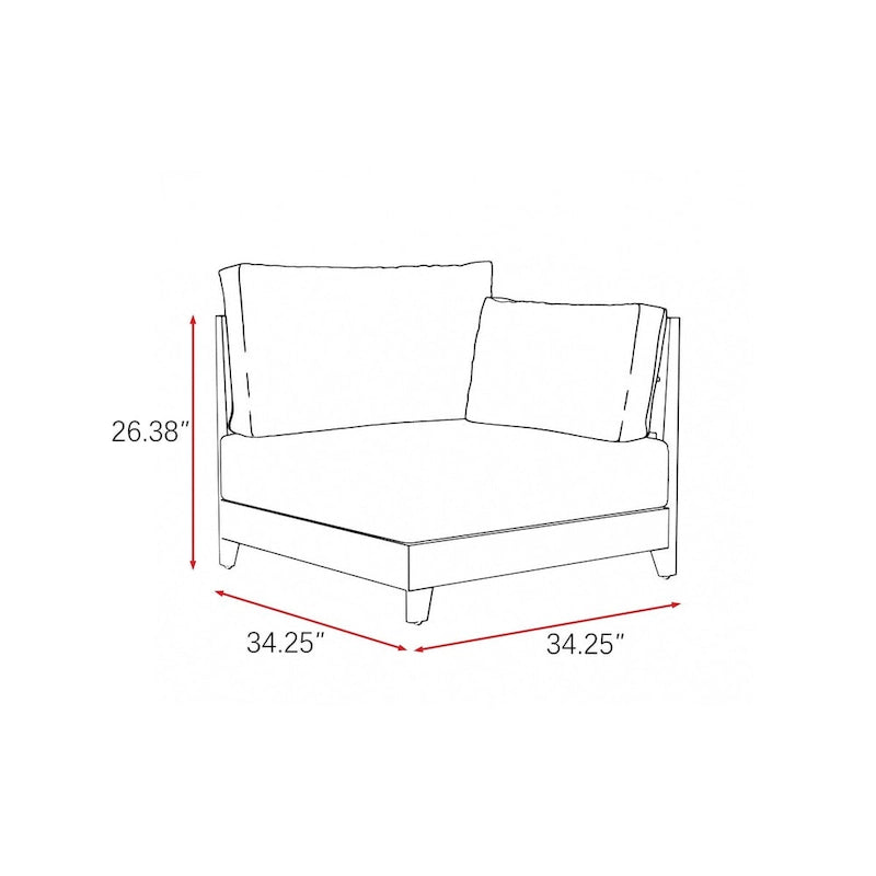 Ensemble de mobilier d'extérieur Galway 5 pièces avec chaises multiples