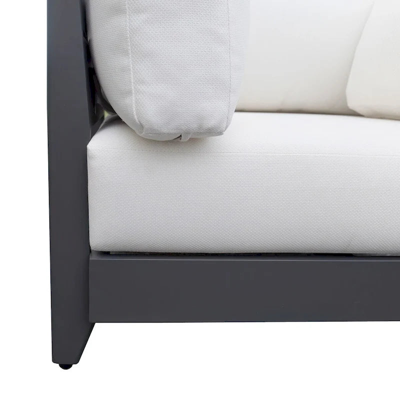 Ensemble de mobilier d'extérieur Galway 5 pièces avec chaises multiples